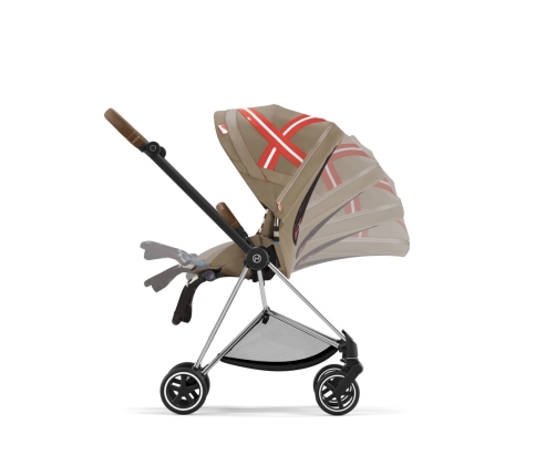 Cybex Mios 3.0 One Love + Cloud Z I-Size + Chrome Brown frame Bērnu Ratiņi 3in1