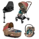 Cybex Mios 3.0 One Love + Cloud Z I-Size + Chrome Brown frame Bērnu Ratiņi 4in1