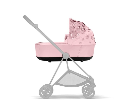 Cybex Mios 3.0 Pale Blush Simply Flowers + Cloud Z i-Size + Chrome Black frame Детская Коляска 3in1