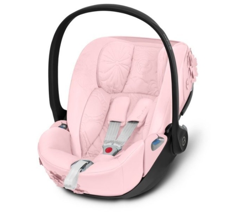 Cybex Mios 3.0 Pale Blush Simply Flowers + Cloud Z I-Size + Matt Black frame Bērnu Ratiņi 4in1