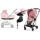 Cybex Mios 3.0 Pale Blush Simply Flowers + Cloud Z I-Size + Matt Black frame Детская Коляска 4in1