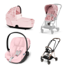 Cybex Mios 3.0 Pale Blush Simply Flowers + Cloud Z i-Size + Rose gold frame Детская Коляска 3in1