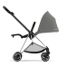 Cybex Mios 3.0 Soho Grey + Cloud Z I-Size + Chrome Black frame Детская Коляска 4in1