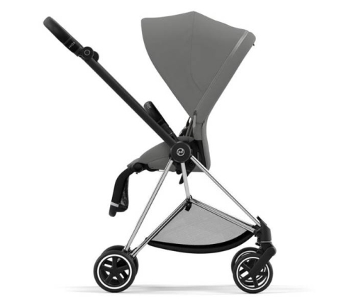 Cybex Mios 3.0 Soho Grey + Cloud Z I-Size + Chrome Black frame Детская Коляска 4in1