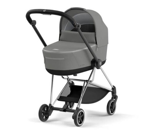 Cybex Mios 3.0 Soho Grey + Cloud Z I-Size + Chrome Black frame Детская Коляска 4in1