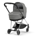 Cybex Mios 3.0 Soho Grey + Cloud Z I-Size + Chrome Black frame Детская Коляска 4in1