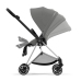 Cybex Mios 3.0 Soho Grey + Cloud Z I-Size + Chrome Black frame Bērnu Ratiņi 4in1