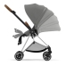 Cybex Mios 3.0 Soho Grey + Cloud Z I-Size + Chrome Brown frame Детская Коляска 4in1