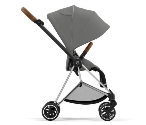 Cybex Mios 3.0 Soho Grey + Cloud Z I-Size + Chrome Brown frame Детская Коляска 4in1