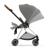 Cybex Mios 3.0 Soho Grey + Cloud Z I-Size + Chrome Brown frame Детская Коляска 4in1