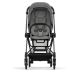 Cybex Mios 3.0 Soho Grey + Cloud Z I-Size + Matt Black frame Bērnu Ratiņi 4in1