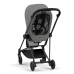 Cybex Mios 3.0 Soho Grey + Cloud Z I-Size + Matt Black frame Bērnu Ratiņi 4in1