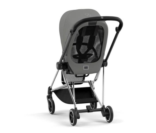 Cybex Mios 3.0 Soho Grey Plus + Cloud Z i-Size + Chrome Black frame Детская Коляска 3in1