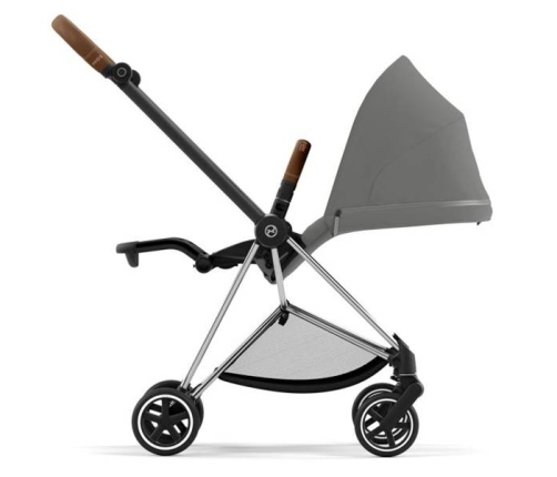 Cybex Mios 3.0 Soho Grey Plus + Cloud Z i-Size + Chrome Brown frame Детская Коляска 3in1