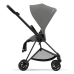 Cybex Mios 3.0 Soho Grey Plus + Cloud Z i-Size + Matt Black frame Детская Коляска 3in1