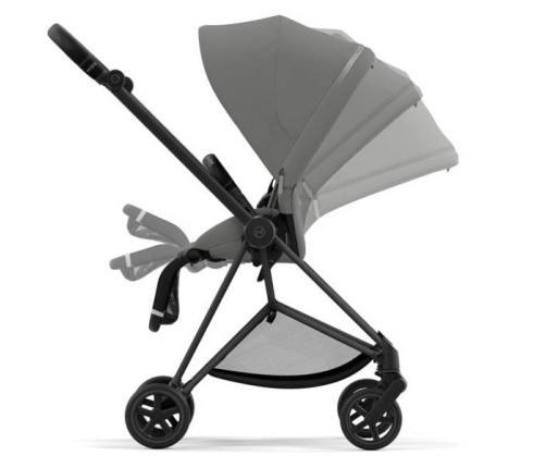 Cybex Mios 3.0 Soho Grey Plus + Cloud Z i-Size + Matt Black frame Детская Коляска 3in1