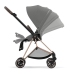 Cybex Mios 3.0 Soho Grey Plus + Cloud Z i-Size + Rose gold frame Детская Коляска 3in1