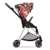 Cybex Mios 3.0 Spring Blossom Dark + Cloud Z I-Size + Chrome Black frame Bērnu Ratiņi 4in1