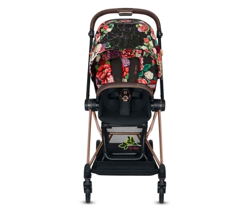 Cybex Mios 3.0 Spring Blossom Dark + Cloud Z i-Size + Matt Black frame Детская Коляска 3in1