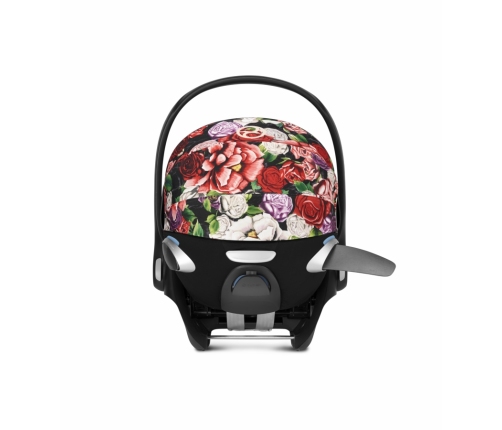 Cybex Mios 3.0 Spring Blossom Dark + Cloud Z i-Size + Matt Black frame Детская Коляска 3in1