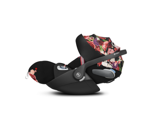 Cybex Mios 3.0 Spring Blossom Dark + Cloud Z I-Size + Matt Black frame Детская Коляска 4in1