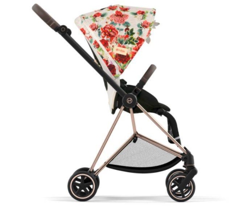 Cybex Mios 3.0 Spring Blossom Light + Cloud Z i-Size + Chrome Black frame Детская Коляска 3in1