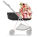 Cybex Mios 3.0 Spring Blossom Light + Cloud Z i-Size + Chrome Black frame Детская Коляска 3in1