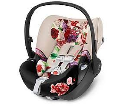 Cybex Mios 3.0 Spring Blossom Light + Cloud Z i-Size + Chrome Black frame Детская Коляска 3in1