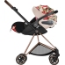 Cybex Mios 3.0 Spring Blossom Light + Cloud Z I-Size + Chrome Brown frame Bērnu Ratiņi 3in1