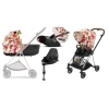 Cybex Mios 3.0 Spring Blossom Light + Cloud Z I-Size + Chrome Brown frame Детская Коляска 4in1