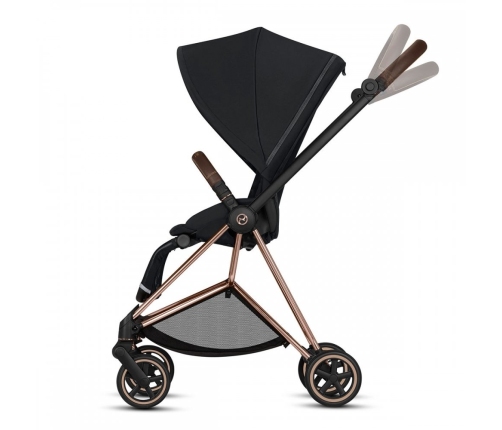 Cybex Mios Deep Black + Rose Gold Frame Детская Коляска 2in1