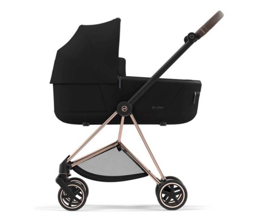 Cybex Mios Deep Black + Rose gold Frame Bērnu Ratiņi 2in1