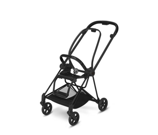 Cybex Mios Deep + Chrome Black Frame Black Bērnu Ratiņi 2in1