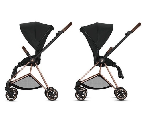 Cybex Mios Dream Grey Simply Flowers Pastaigu Bloks