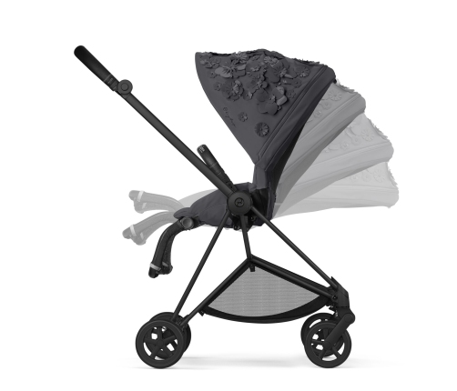 Cybex Mios Dream Grey Simply Flowers Pastaigu Bloks