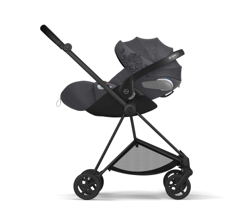 Cybex Mios Dream Grey Simply Flowers Pastaigu Bloks