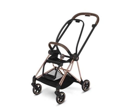 Cybex Mios Eco Onyx Black + Rose gold Frame Детская Коляска 2in1