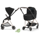 Cybex Mios Eco Onyx Black + Rose gold Frame Детская Коляска 2in1