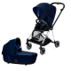 Cybex Mios Indigo Blue + Chrome Black Frame Детская Коляска 2in1