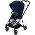 Cybex Mios Indigo Blue + Matt Black Frame Bērnu Ratiņi 2in1