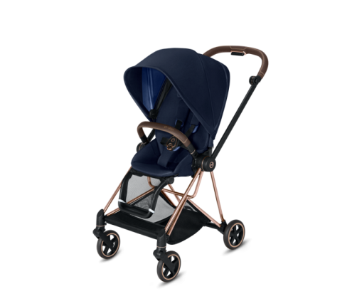 Cybex Mios Indigo Blue + Rose Gold Frame Детская Коляска 2in1