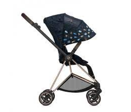 Cybex Mios Jewels of Nature + Chrome Black Frame Bērnu Ratiņi 2in1