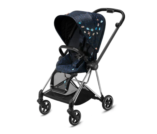 Cybex Mios Pale Jewels of Nature + Chrome Black Frame Прогулочная Коляска