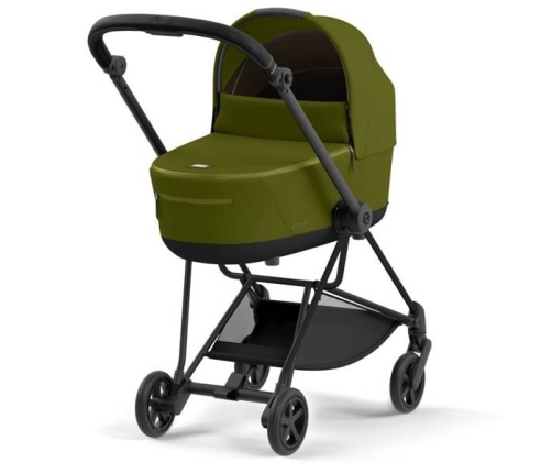 Cybex Mios Khaki Green + Chrome Black Frame Bērnu Ratiņi 2in1