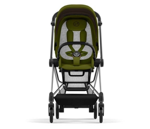 Cybex Mios Khaki Green + Chrome Black Frame Прогулочная Коляска