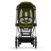 Cybex Mios Khaki Green + Chrome Black Frame Sporta rati