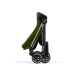 Cybex Mios Khaki Green + Chrome Black Frame Sporta rati