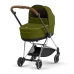 Cybex Mios Khaki Green + Chrome Brown Frame Bērnu Ratiņi 2in1