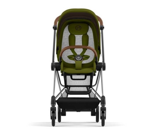 Cybex Mios Khaki Green + Chrome Brown Frame Прогулочная Коляска