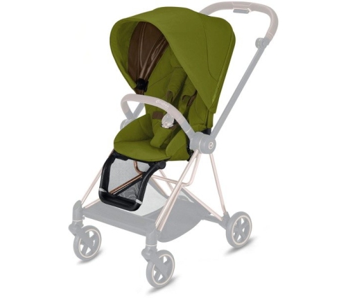 Cybex Mios Khaki Green Pastaigu Bloks